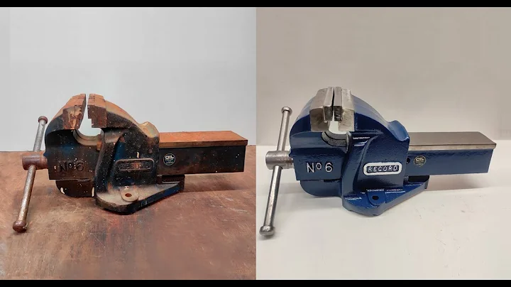 Rusty RECORD No.6 Vise Restoration
