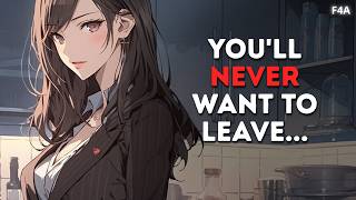 Yandere Coworker Convinces You to Stay the Night 👀 | French Accent | Sweet but Unhinged | Part 2