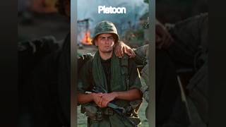 Platoon with Cast Before and after #movie #film #platoon #willemdafoe #charliesheen