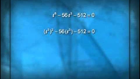 Cubics Equations Part 2 - solving Cubic Equations