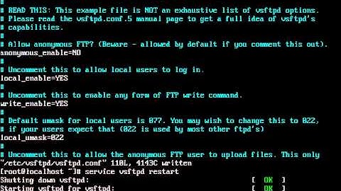 Restrict Anontmous login in Linux ftp server.