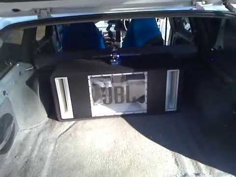 Pride car audio | JBL GTO1204BP | lowbass test - YouTube