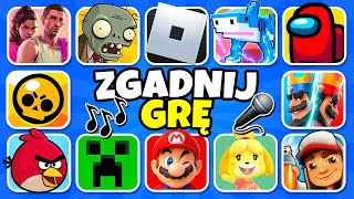 Zgadnij GRĘ po Emoji i Piosence Quiz 😄🎵 GTA VI, Roblox, Minecraft, Among Us 🕹️ screenshot 5