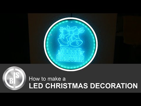 LED CHRISTMAS DECORATION | USING 3D PRINTING AND MY MPCNC