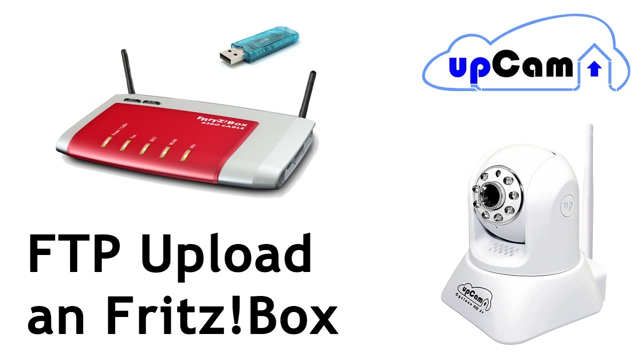 New Fritzbox NAS für IP Kamera 1/2: FTP Upload auf USB Stick / Festplatte
