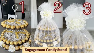🌹ENGAGEMENT 🌹How to make Engagement Candy Stand.