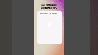 Goal-Setting and Achievement tips-9 positivevibes believeinyourself selfempowerment