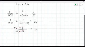 IB Math AA - 1.5 Proof by deduction - Lee, Do Hoon