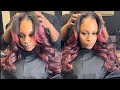 FLIP OVER QUICKWEAVE | MAGENTA HAIR EXTENSIONS | LEVEL 27 HAIR