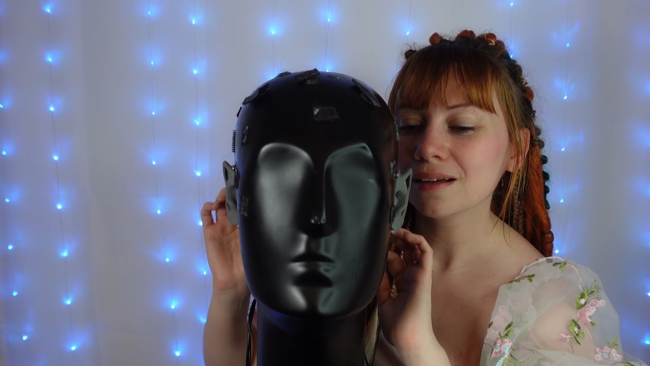 Light Tapping ASMR - Delicate Tapping, Gentle Whispers - Binaural Head - YouTube