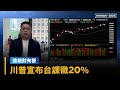 台灣暫時性關稅20%