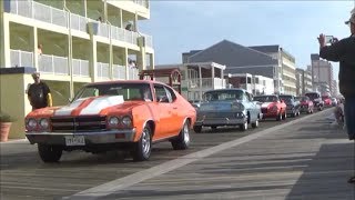 Cruisin Ocean City Boardwalk Cruise 2017 Highlights Pt 2 DGTV Cars