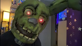 Full Animatronic Springtrap Head Reveal