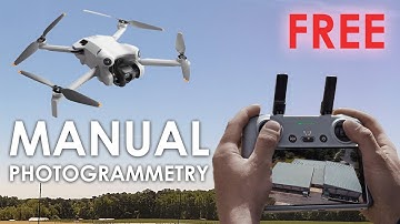 How To Manually 3D Scan With ANY Drone | Photogrammetry