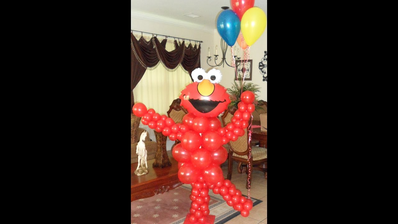 Elmo Balloons YouTube