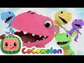 Five Little Dinosaurs | CoComelon Nursery Rhymes & Kids Songs