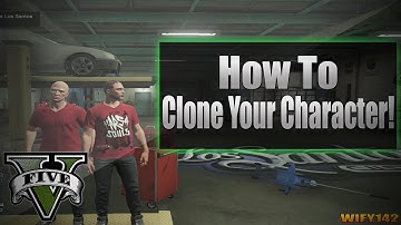 GTA 5 Online Glitch: How To Clone Your Character - Duplicate GTA V Online Player!