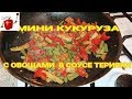 😋😋ПП МИНИ КУКУРУЗА С ОВОЩАМИ В СОУСЕ ТЕРИЯКИ