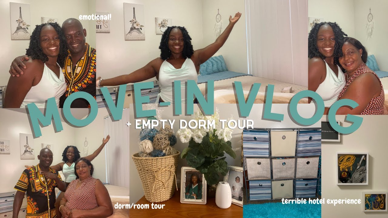 MOVEIN VLOG + EMPTY DORM TOUR UCF HERCULES APARTMENTS YouTube