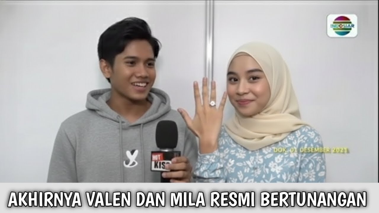 Resmi bertunangan!! Valen dan Mila perjelas soal hubungannya di depan media, semua fans bahagia.