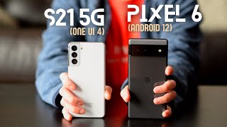 Samsung S21 vs Pixel 6 camera comparison: One UI 4 vs Android 12!