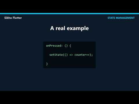 Flutter setState Explained Simply