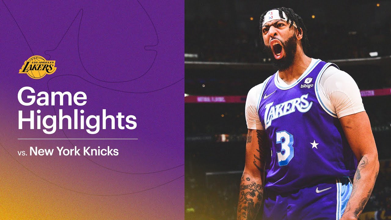 HIGHLIGHTS | Anthony Davis (28 pts, 17 reb) vs New York Knicks