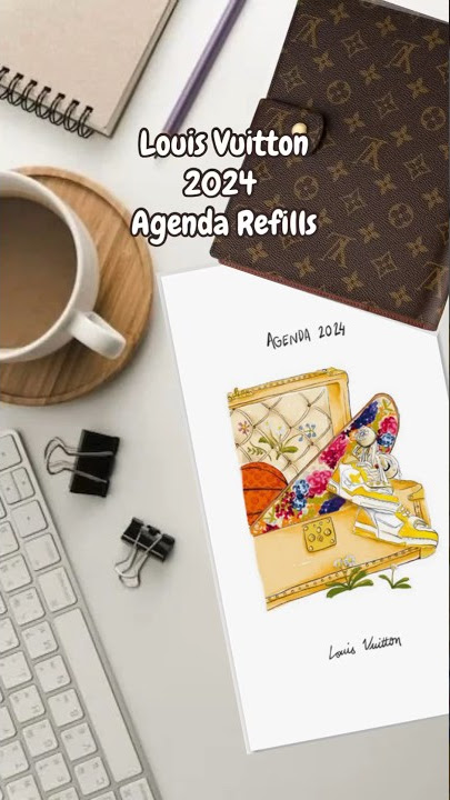 louis vuitton agenda refill 2024