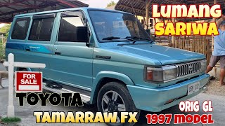 Subok At Maaasahan Pang Masang Sasakyan Ba Hanap Mo?Toyota Tamarraw Fx 1997 Orig Gl