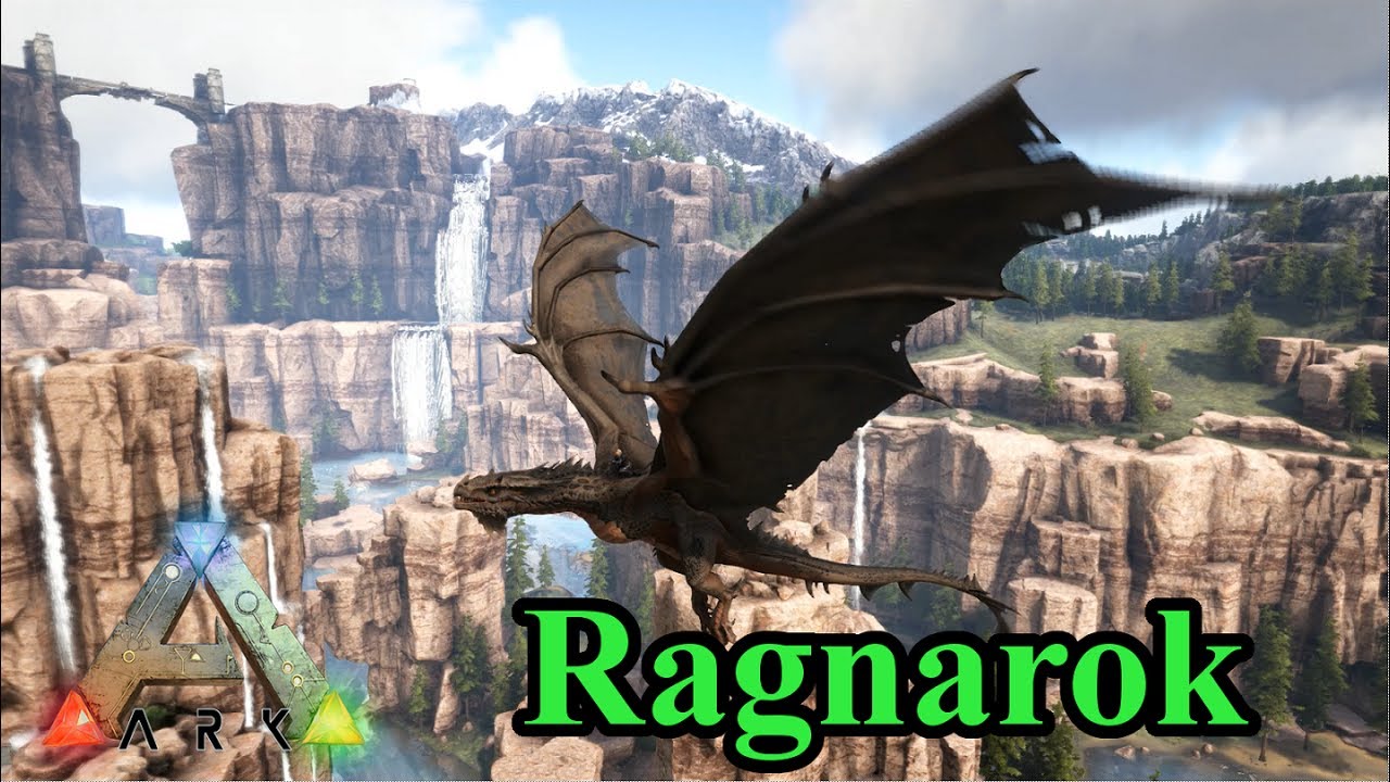 Ark Rag Ark新世界ラグナロク Ragnarok をワイバーンに乗って見学しに行くぞ Youtube