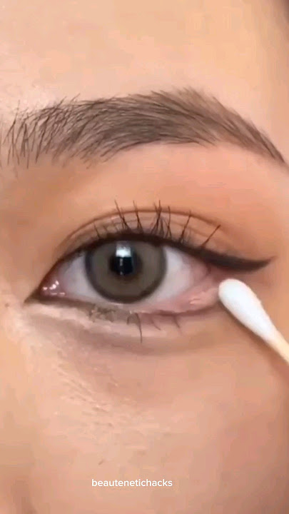 Easy Douyin Eye Makeup hack Tutorial 👁️💗