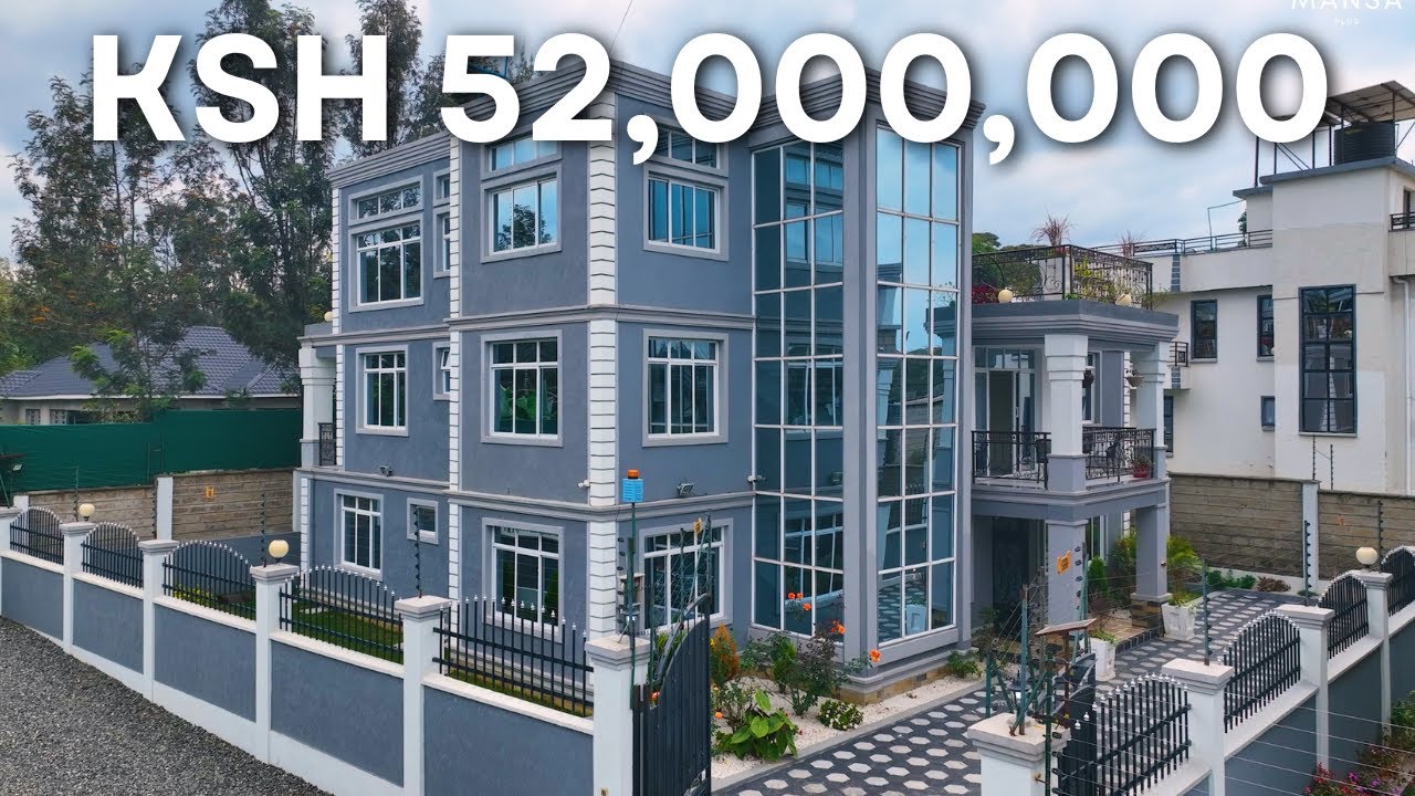 Inside Ksh.52,000,000 6 Bedroom Maisonette in Ngong Olkeri Kenya #housetour #realestate #villa 