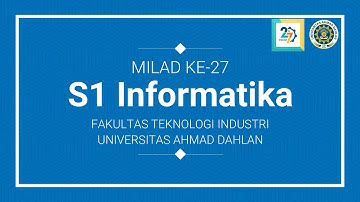 MILAD Ke-27 PROGRAM STUDI S1 INFORMATIKA
