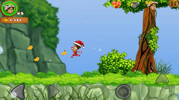 Jungle Adventures 2: STORY - World 1 Level 1 ...XMAS EDITION...Gameplay (Free Game On Android)