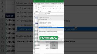 Evidenziare le celle con la formattazione condizionale