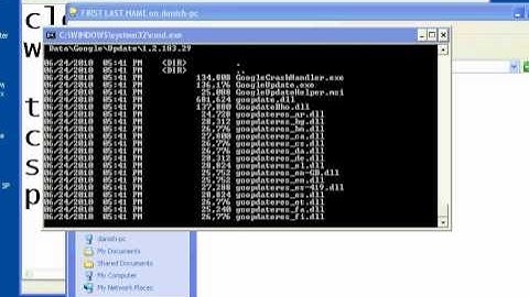 Clean window 7 and XP with one click