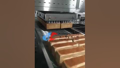 Automatic loaf toast bread machine forming processing production line