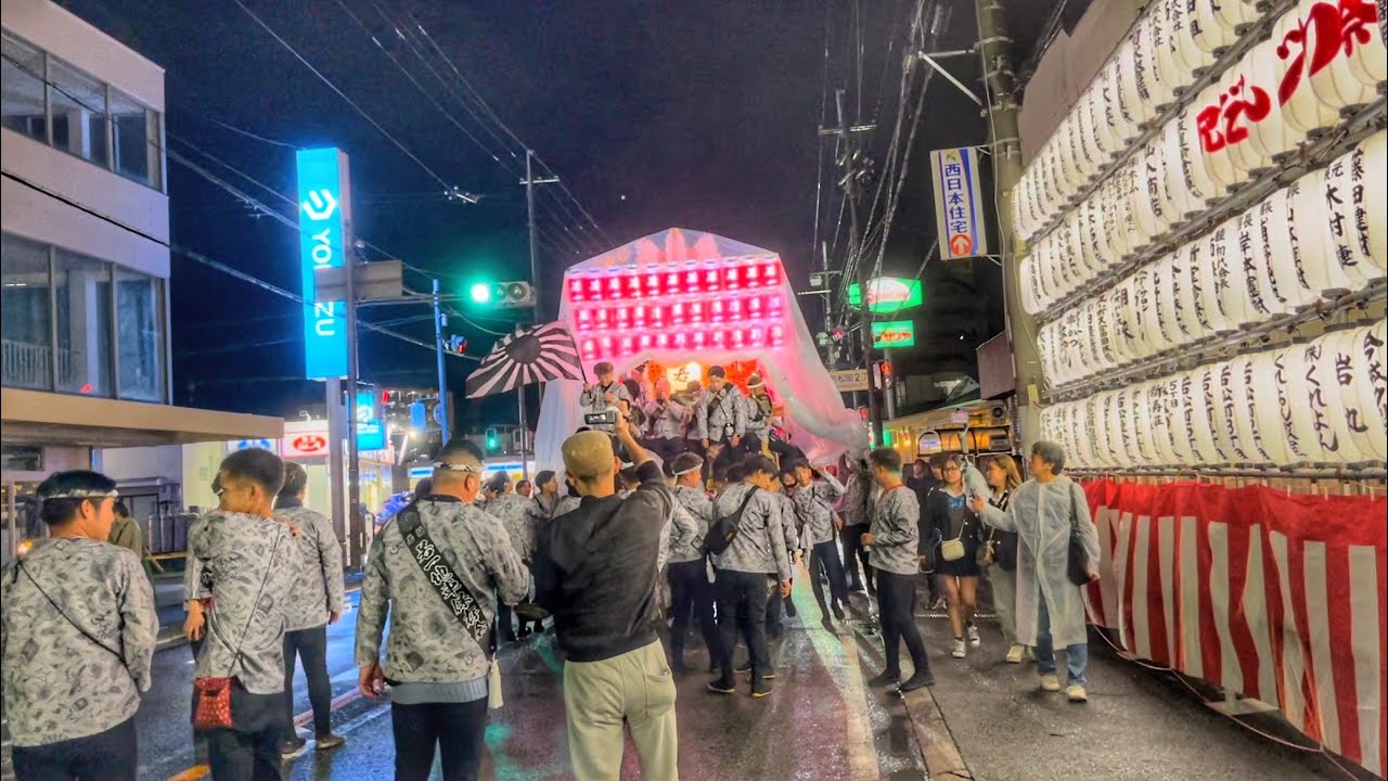 令和5年 若一だんじり「浮世街道ふたり笠」