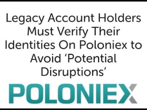 Poloniex freezes accounts over verification status