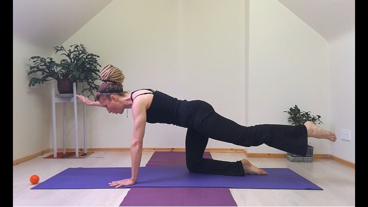 Pilates Quadruped Leg Extensions - Beginners Pilates - Stability & Alignment Exercise