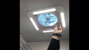 TYTXRV Roof Ventilation Fan with LED Light