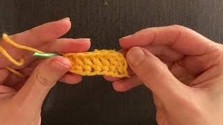 Tutorial: Foundation Double Crochet
