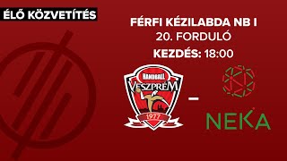 Telekom Veszprém – HSA NEKA | férfi K&H Liga | 20. forduló