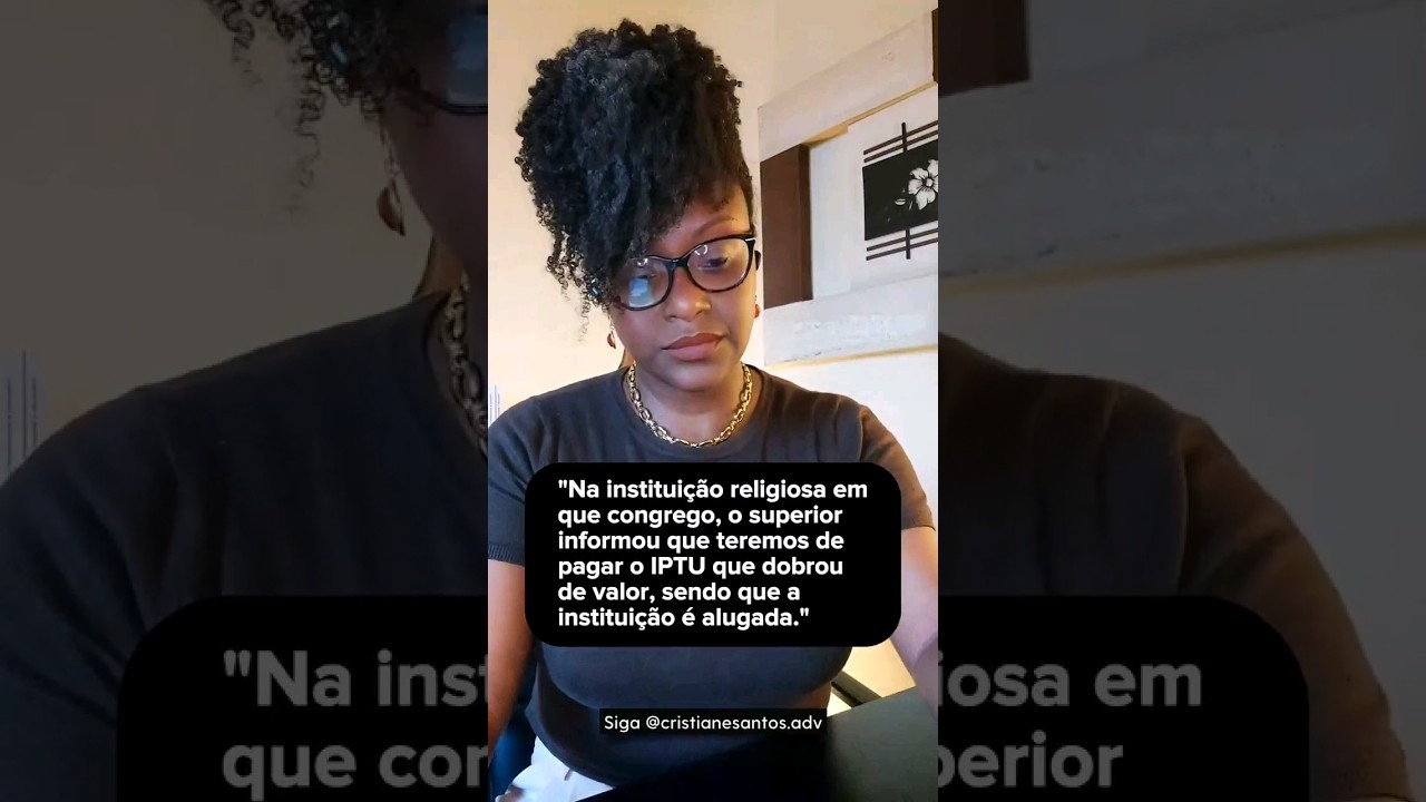 🚨Não! Desde fev. 2022, IPTU não incide em templos de qq culto, mesmo se locatários. 