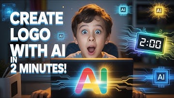🤖 Make a Professional Logo Using AI — No Design Skills Needed! @aiwithbd