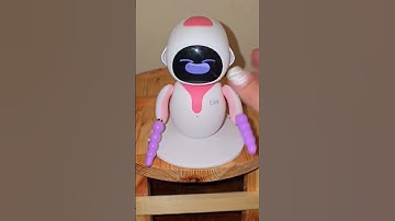 How to turn on eilik robot #highlights #robot #trend