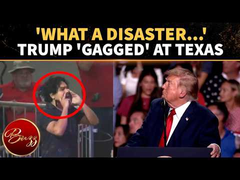 Trump 'HECKLED 10 TIMES' At Texas Rally; PROTESTERS Dragged Out: 'MAGA CULT ASSAULTS US PATRIOTS'