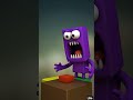 "Hungry Purple Monster vs. The Brown Lump!"#usashorts #usa
