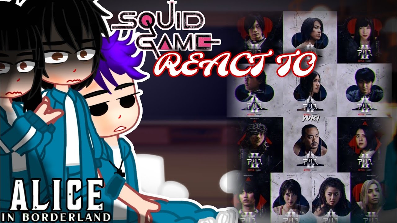 SQUID GAME SEASON 2 react to Alice in borleand as New squid game Japan