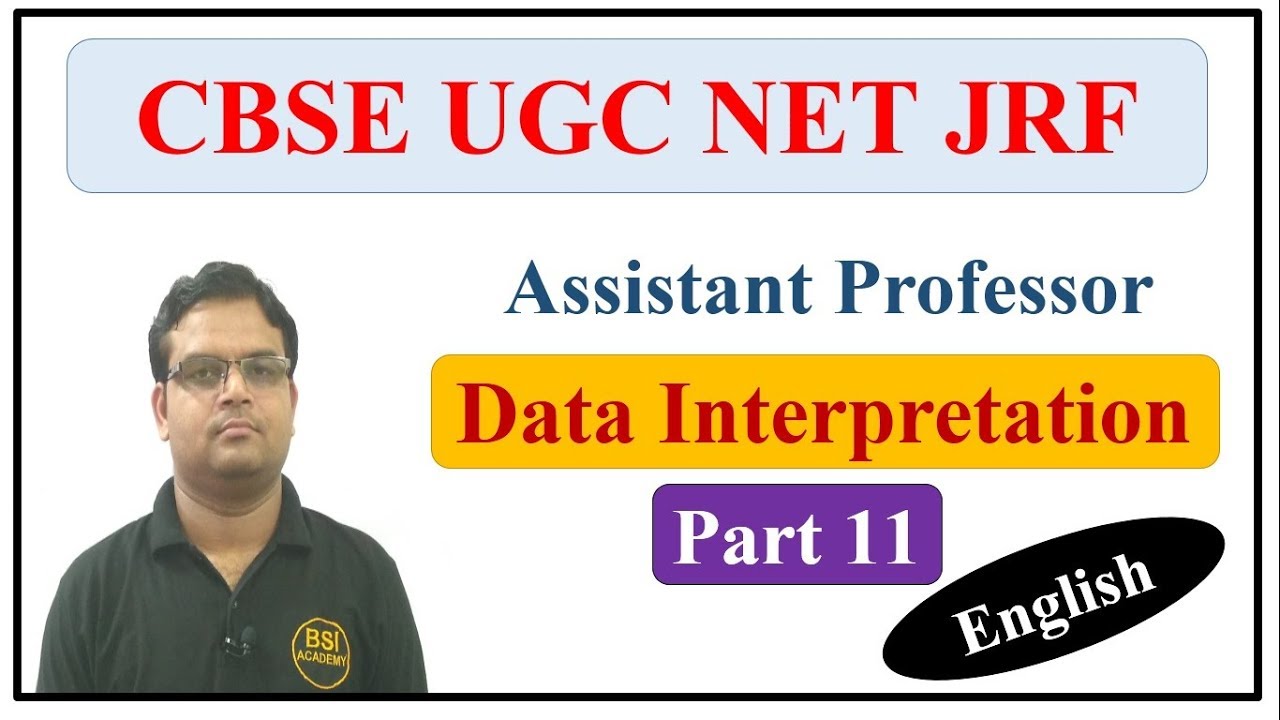Data Interpretation Part 11 English CBSE UGC NET JRF Exam YouTube Data interpretation part 11 english cbse ugc net jrf exam youtube